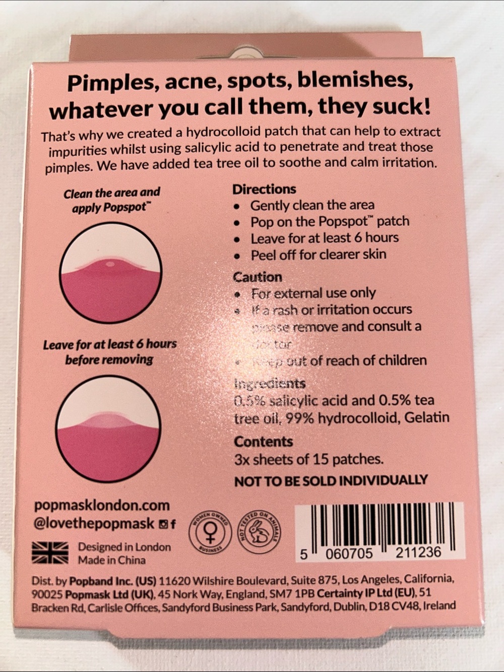 6x NIB pōpmask Pre-PMS Pimple Patches -Bundle - Picture 4 of 5